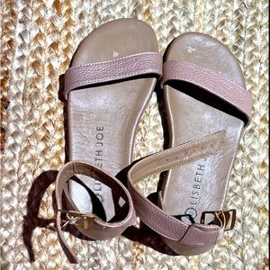 Lisbeth Joe Milan Sandals • Rose Gold • 7